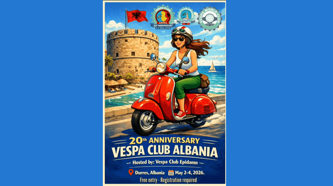 20th Anniversary Vespa Club Albania